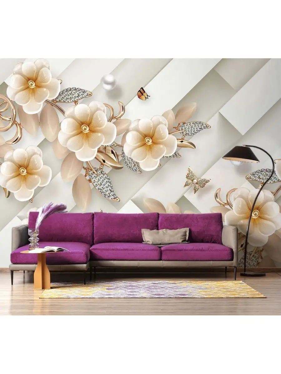 900x1200  3D фотообои для кухни флизелиновые обои в спальню Фотообои для кухни  моющиеся цветы 3D