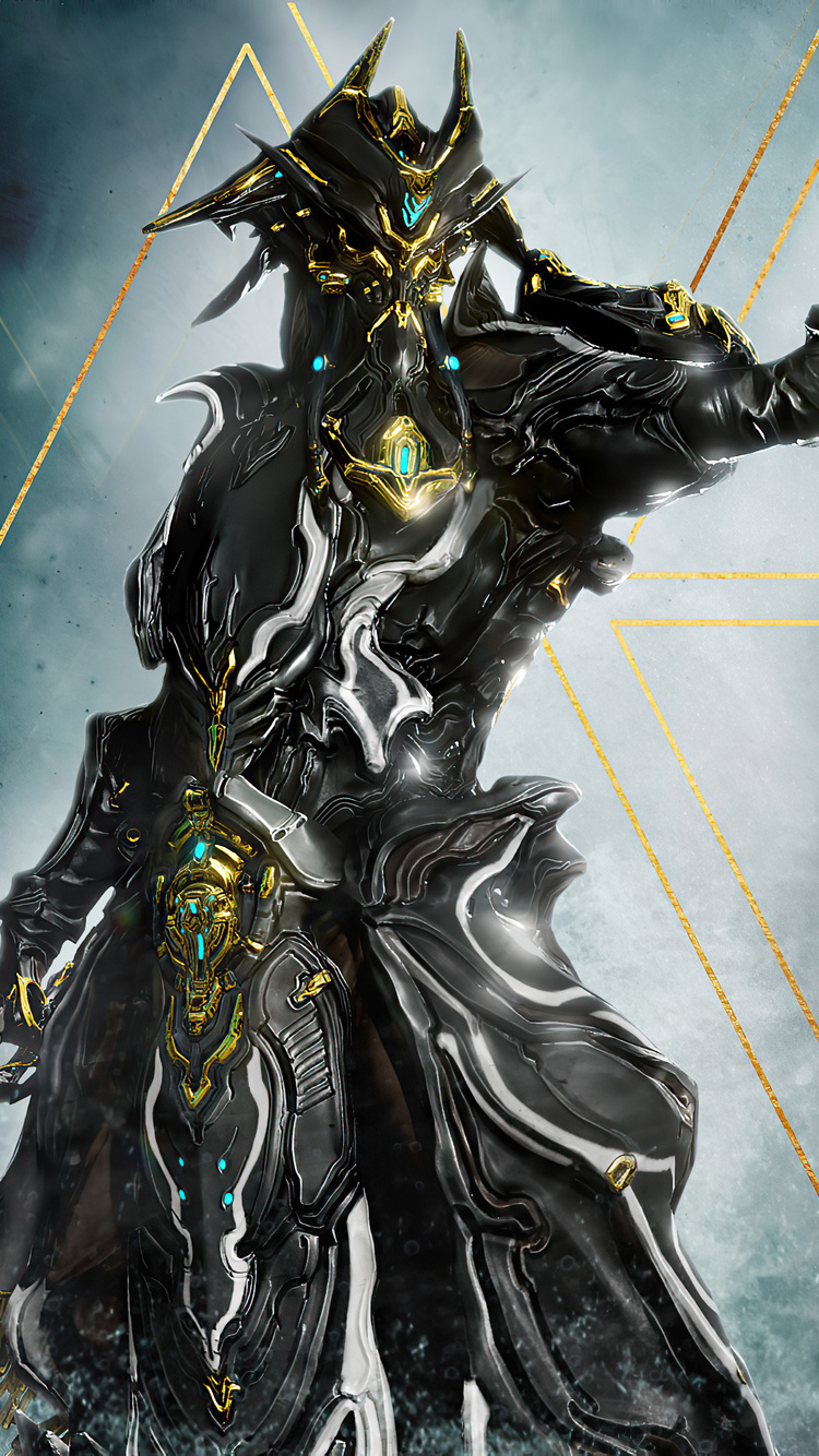 750x1334  Обои для iPhone Warframe — Пещера обоев