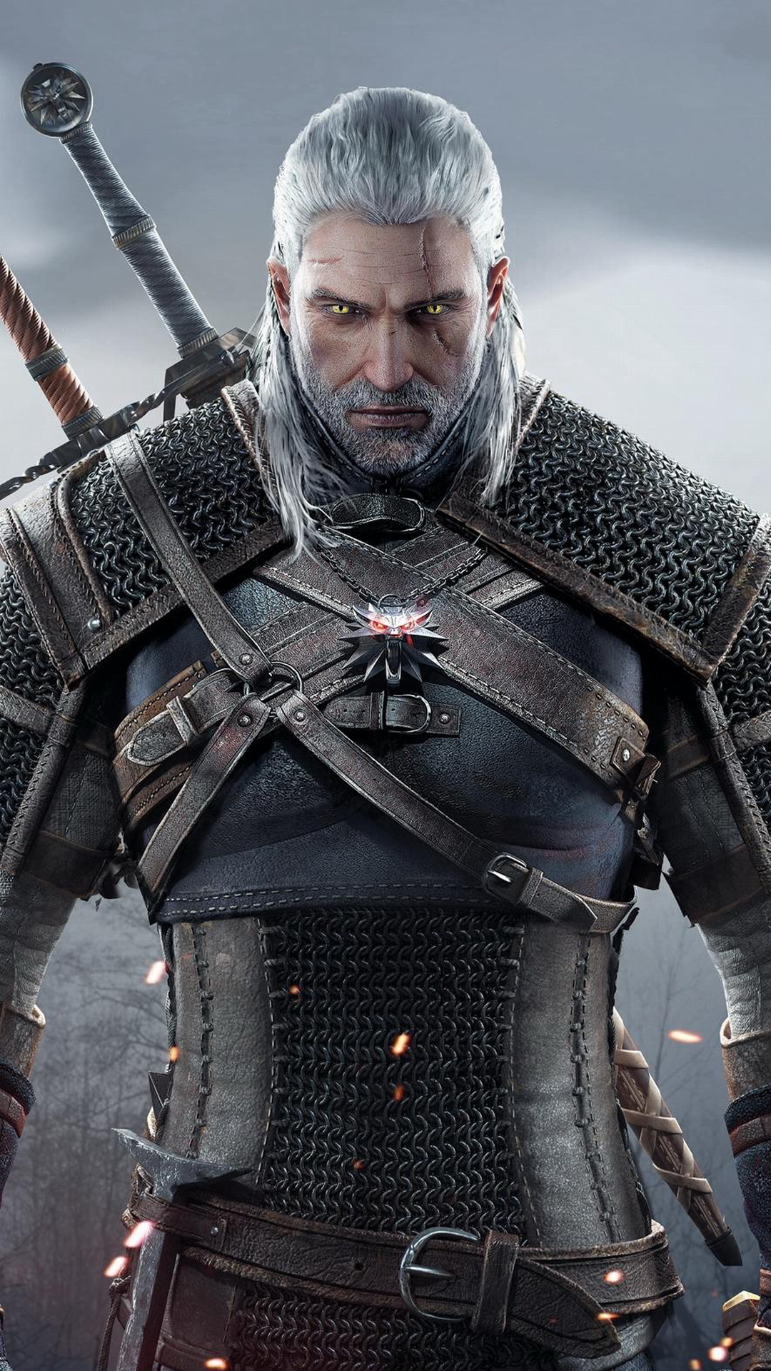 1080x1920  Обои на телефон — Ведьмак, скачать картинки с Ведьмаком | Zamanilka