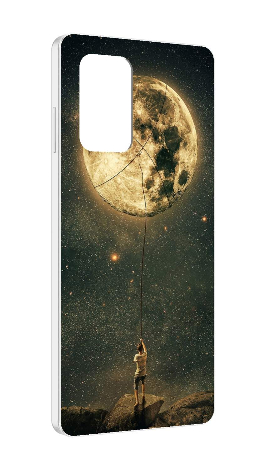 839x1500  Чехол MyPads Луна-светит для ZTE Blade A72 / ZTE Blade V40 Vita, купить в  Москве, цены в интернет-магазинах на Мегамаркет