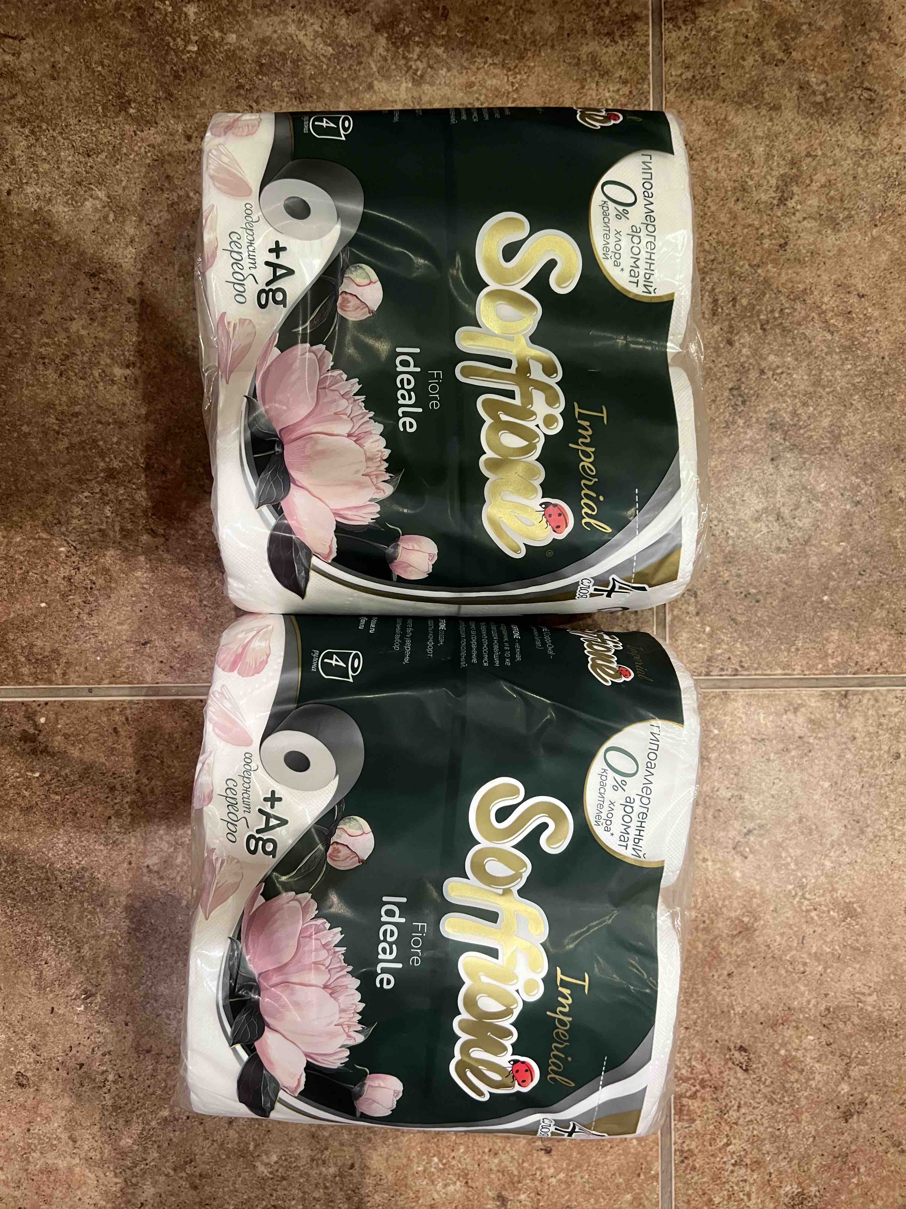 3024x4032  Туалетная бумага Soffione Imperial Fiore Ideale 4-х слойная 4шт - отзывы  покупателей на Мегамаркет | туалетная бумага 3125143