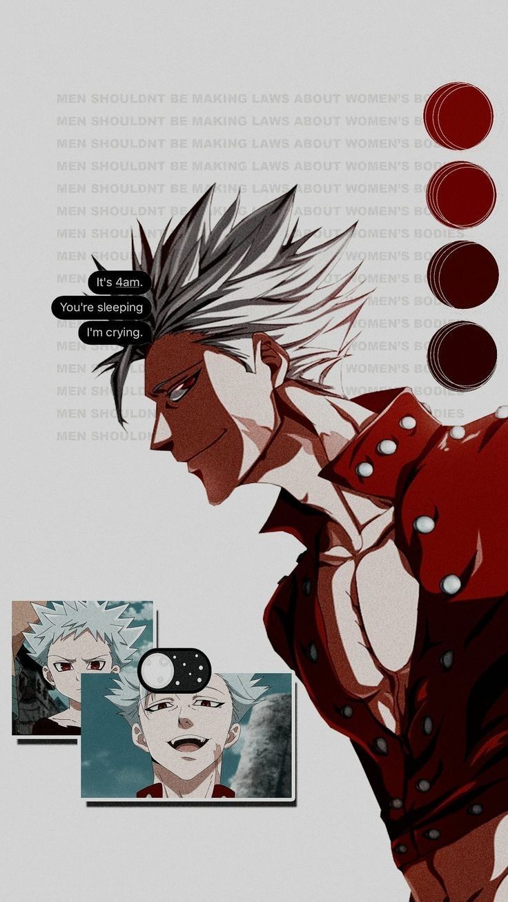 736x1308  Бан ❤️ | Cute anime wallpaper, Seven deadly sins anime, Anime wallpaper