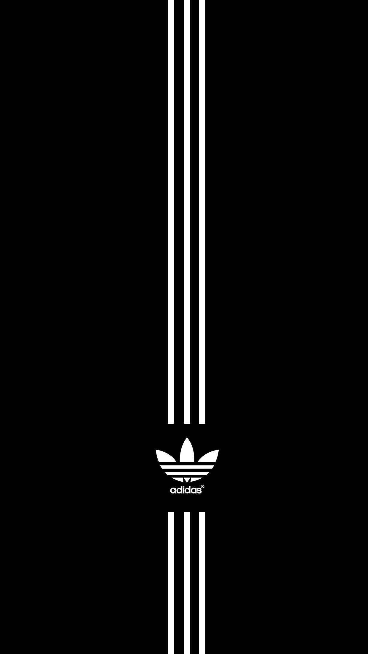 1242x2208  Adidas Logo HD Обои — Обои Пещера обоев