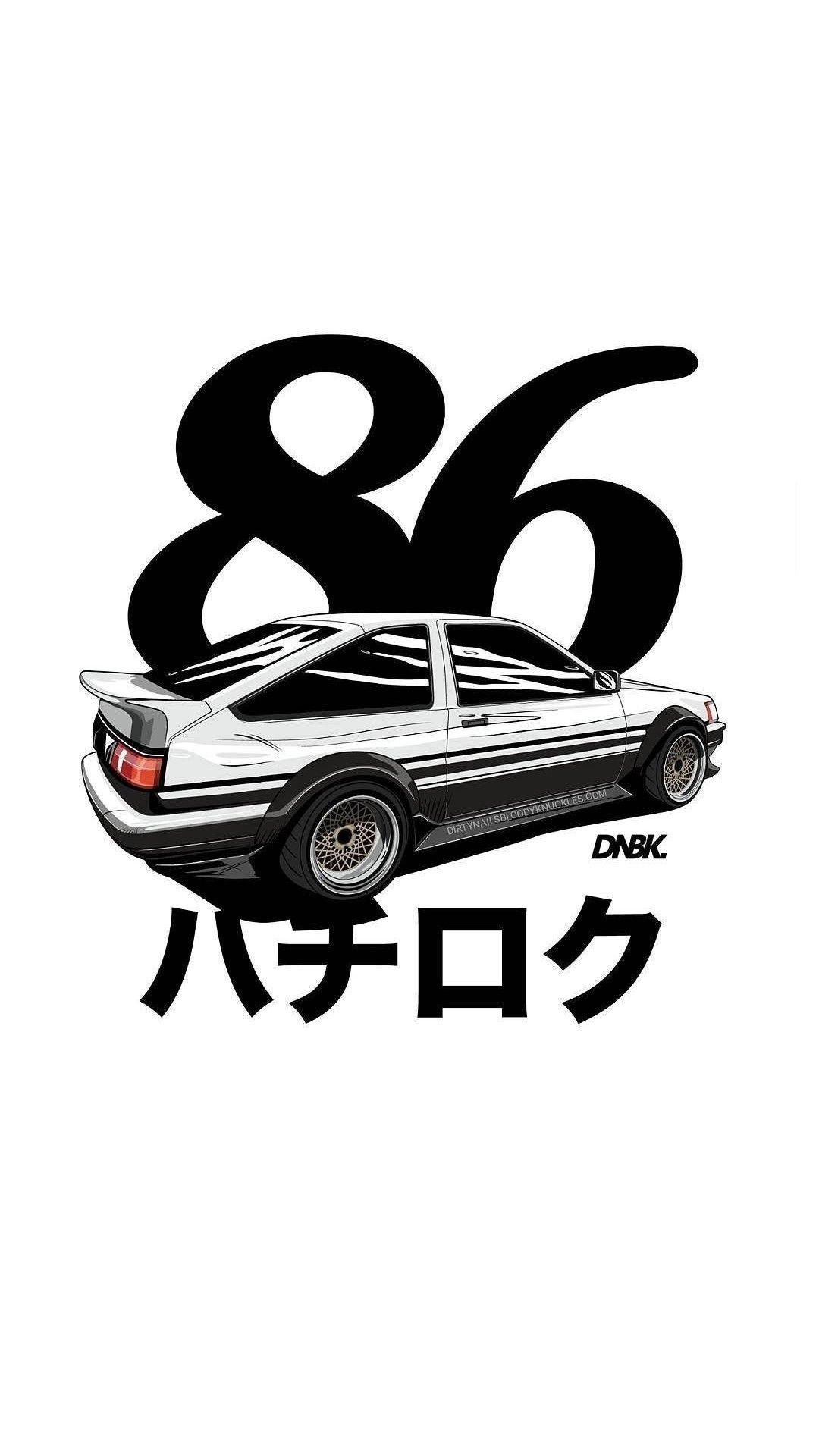 1080x1920  Обои Toyota Ae86 от TR4SHK4RT — Загрузить на ZEDGE™ | 7д4а