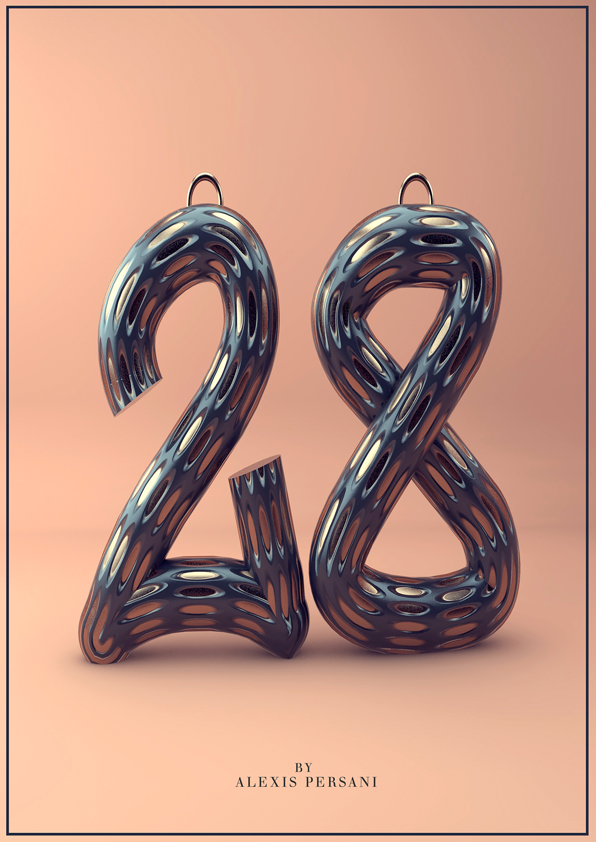 1200x1697  100 креативных чисел /// on Behance