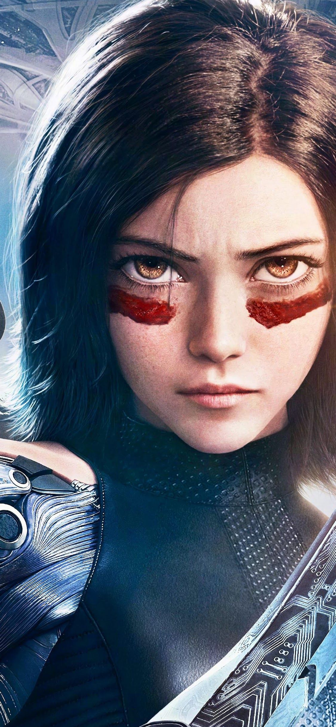 1125x2436  Alita HD Android Обои - Обои Пещера
