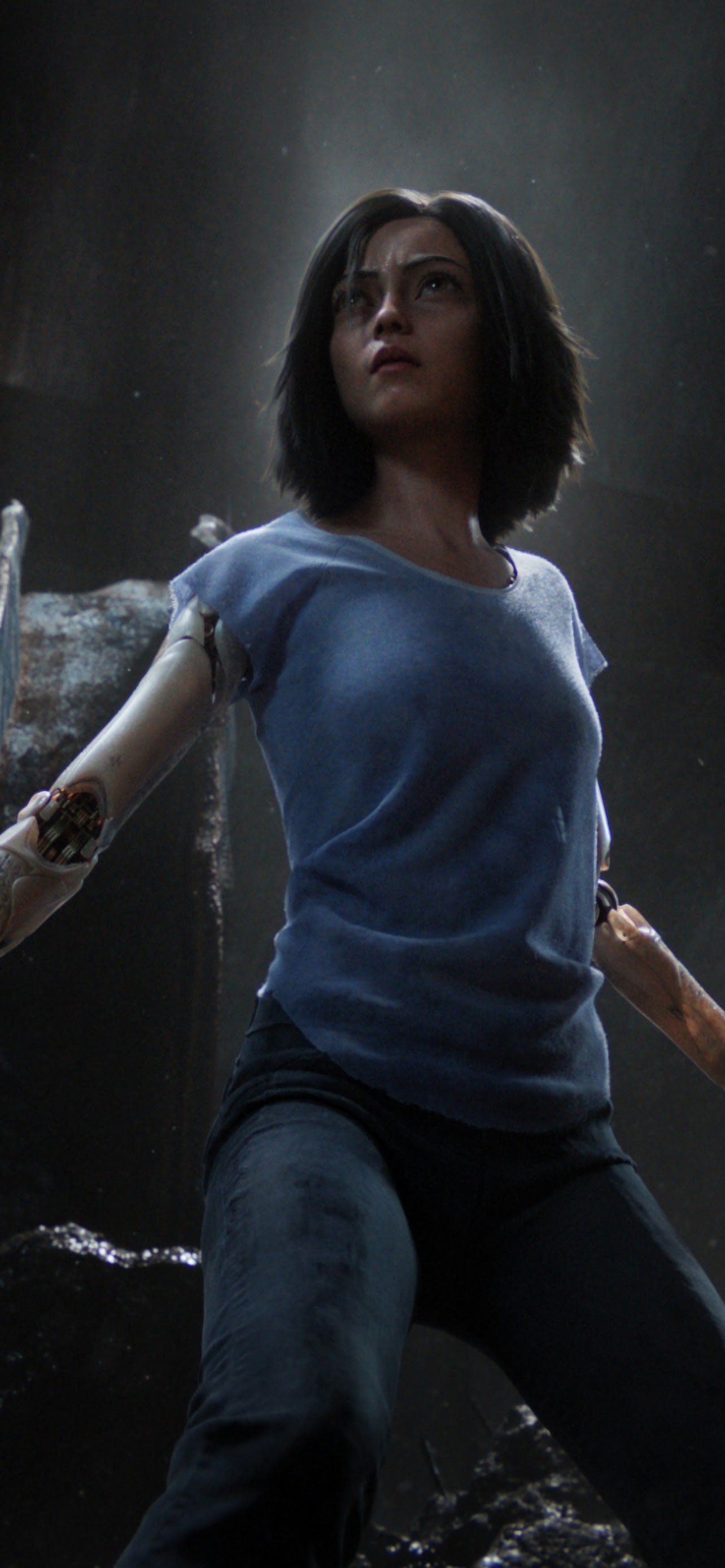 1284x2778  Алита: Боевой ангел из фильма 4K обои #18