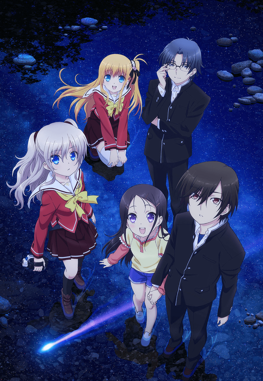 890x1290  Шарлотта Аниме обои на телефон (21 фото)