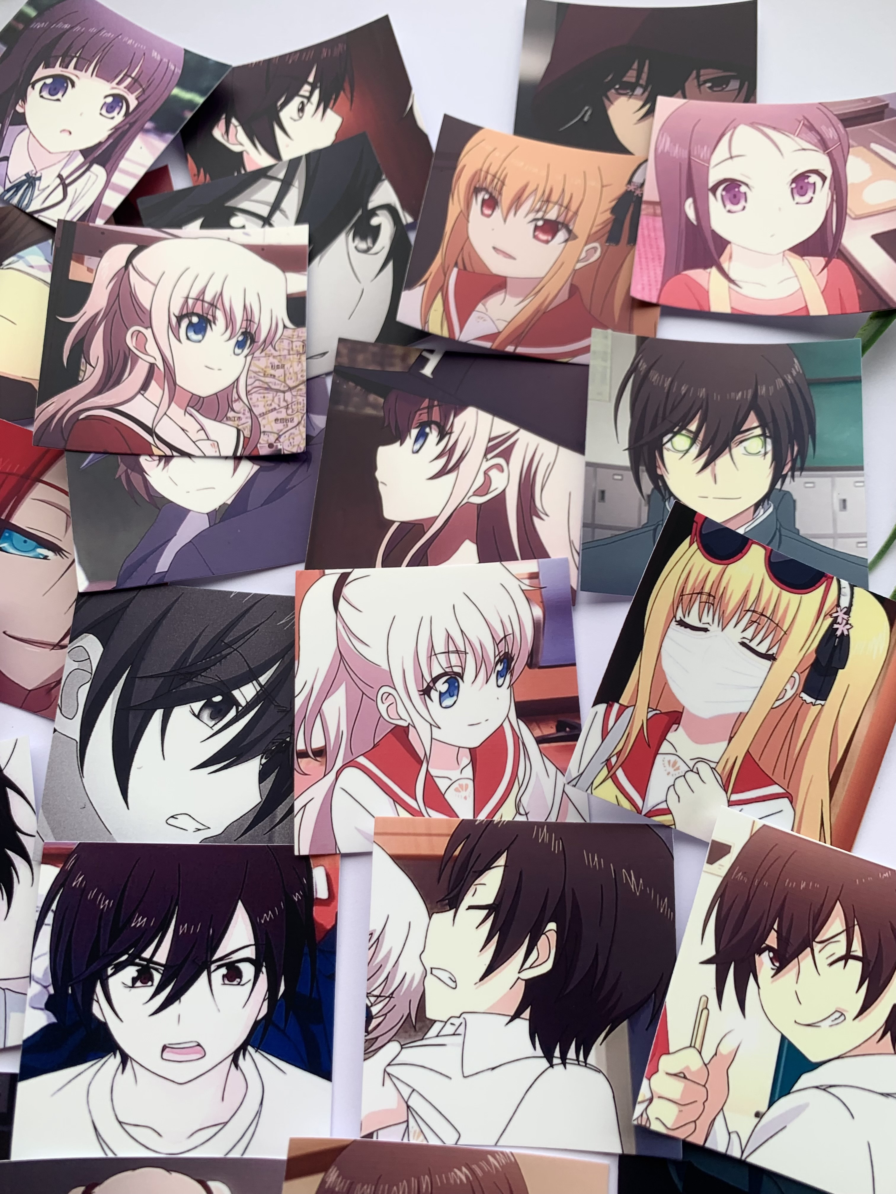 3024x4032  40 шт./компл. аниме Шарлотта Тури Nao Косплей Искусственный блокнот телефон  студент канцелярские принадлежности Чехол чемодан наклейка | AliExpress