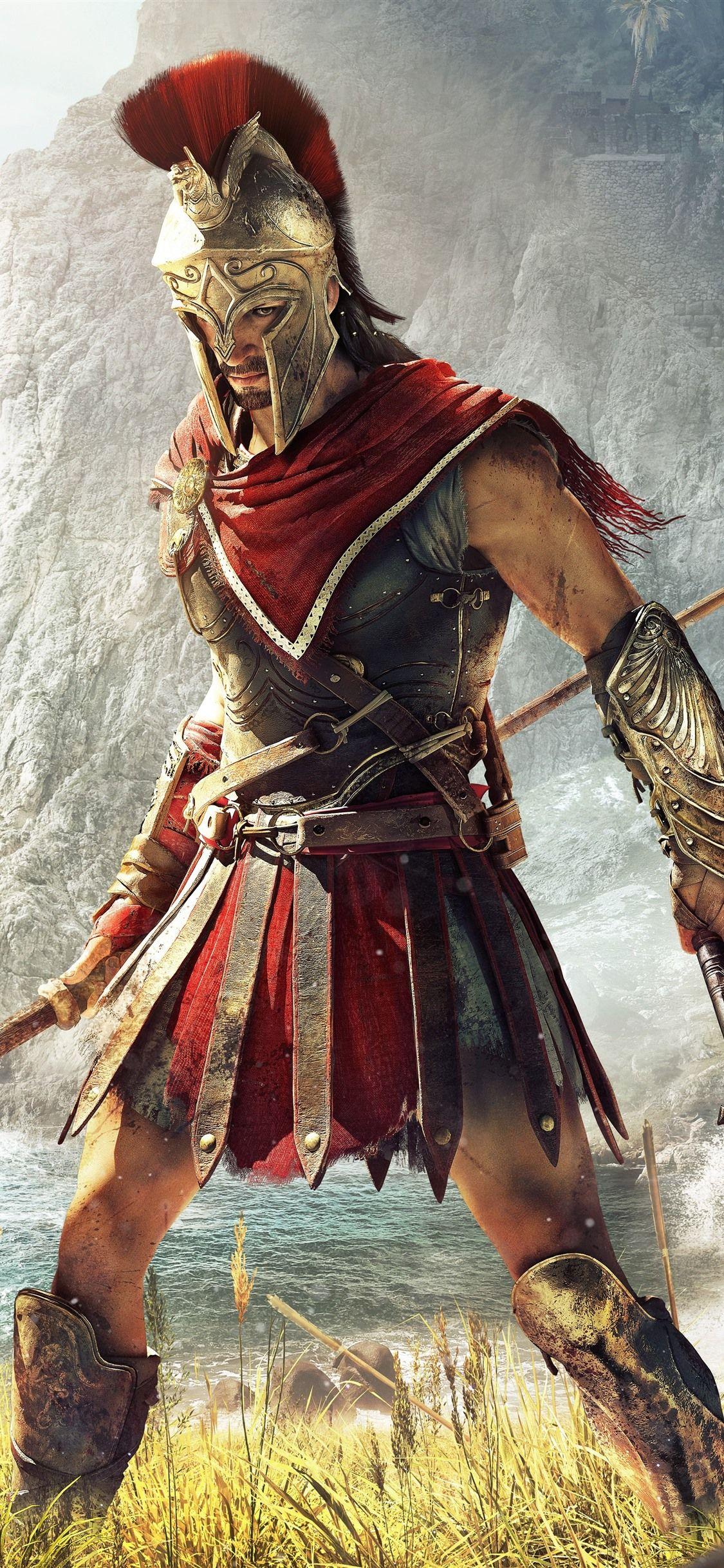 1125x2436  Assassin's Creed Odyssey HD Обои - Обои Пещера