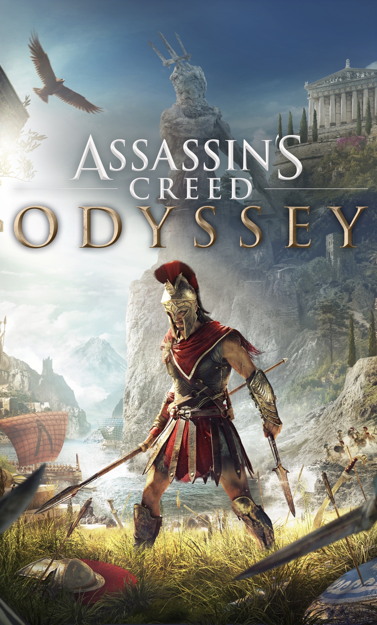 1280x2120  Assassins Creed Odyssey 4k iPhone 6+ HD 4k Обои, изображения, фоны, фото и картинки 1280x2120