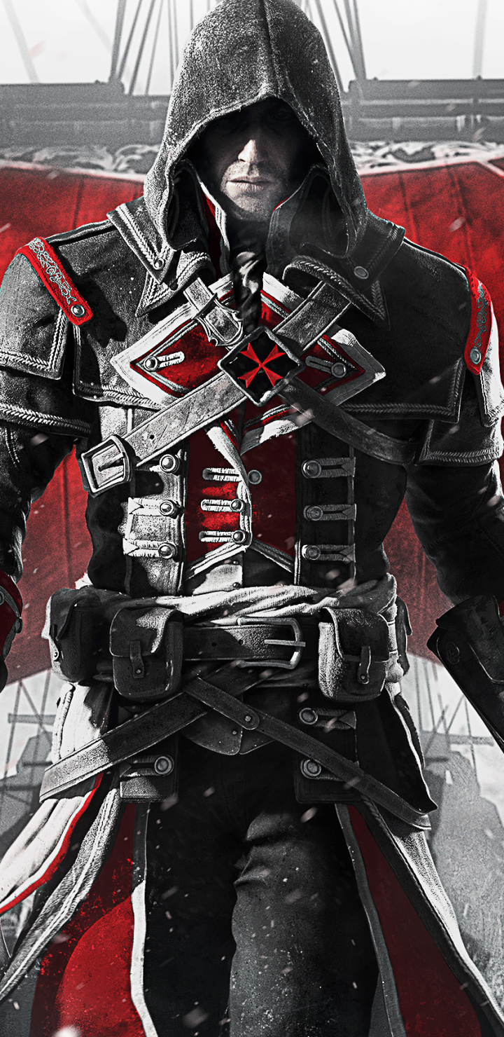 720x1480  Обои Assassin's Creed: Rogue 02 1080p Вертикальные