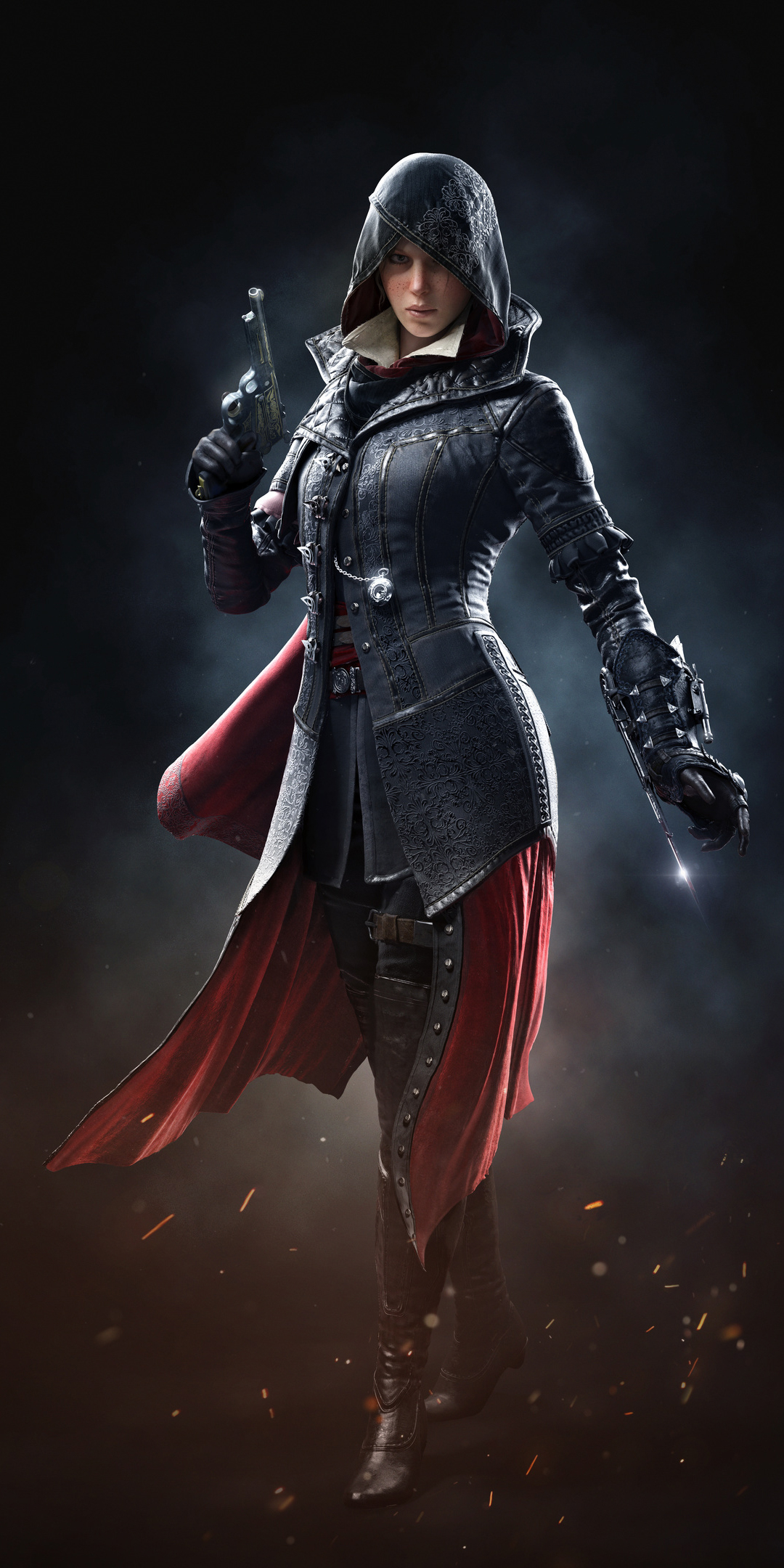 1080x2160  Assassin's Creed: Red Logo 4K Обои iPhone HD Phone #5051i