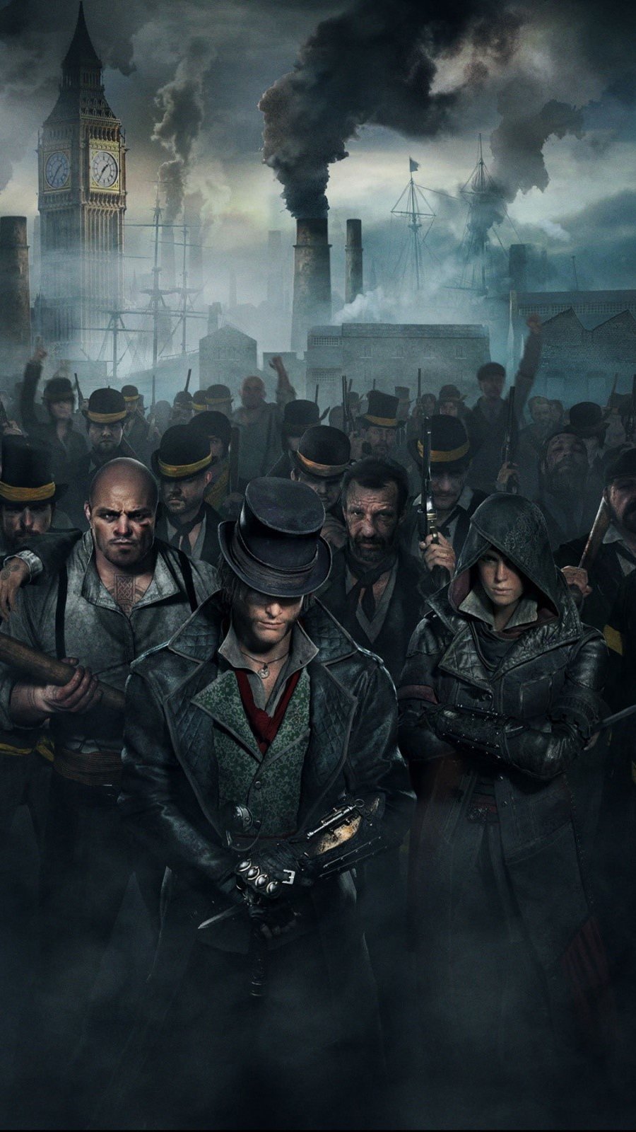 900x1600  am17-assassins-creed-syndicate-game-art-illust - Papers.co