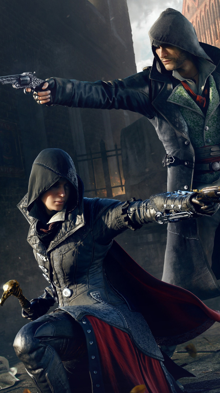 750x1334  Assassins Creed Syndicate Game 3 Sony Xperia X,XZ,Z5 Premium HD 4k Обои, изображения, фоны, фото и картинки 2160x3840
