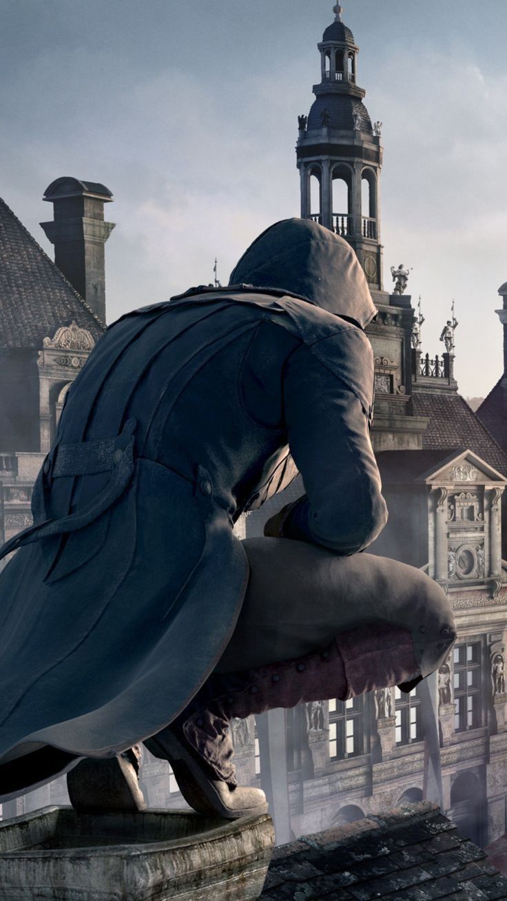 736x1308  Скачать 1125x2436 Assassin's Creed Unity, видеоигра, iphone x, 1125x2436 обои, картинки 17696