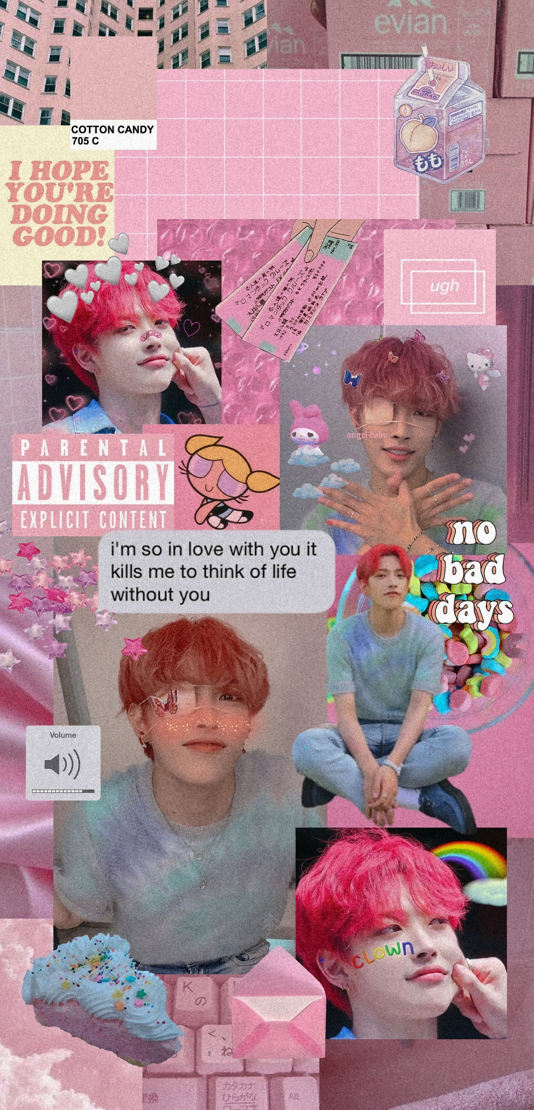 1080x2244  ✑ 𝑖𝑟𝑖𝑠 — Хонджун (Ateez) — мягкие эстетичные обои...