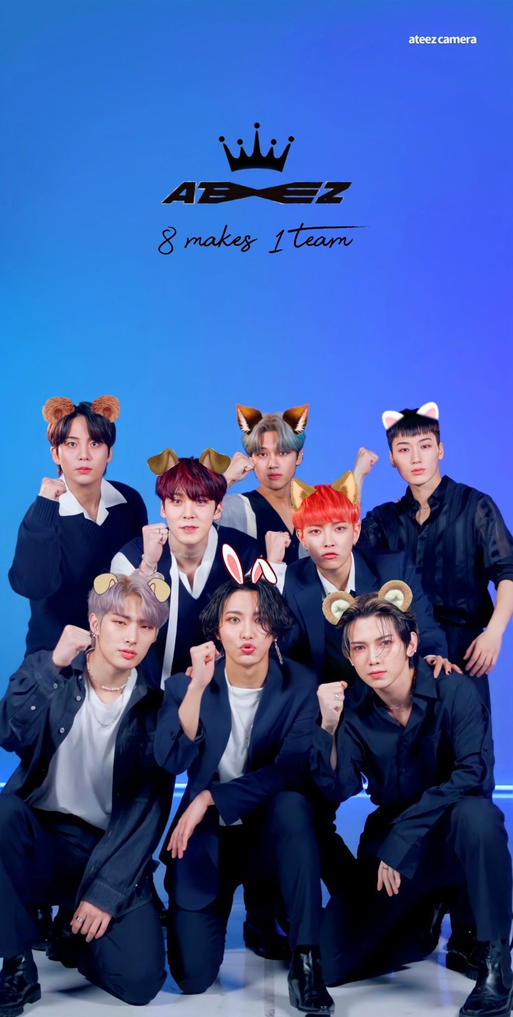 1033x2048  Обои ATEEZ/экран блокировки | K-pop мемы, Kpop обои, Обои