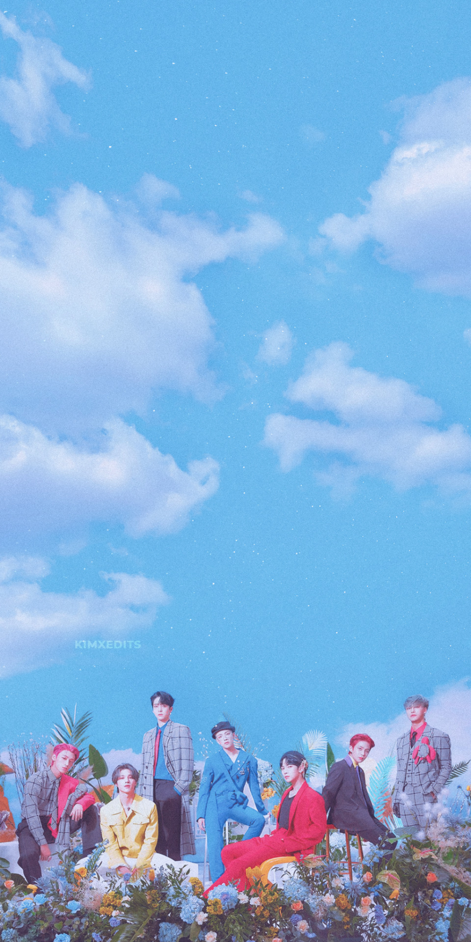 960x1920  kimxedits — Обои Ateez Fever Part 2 💙 Если сохраните, то...