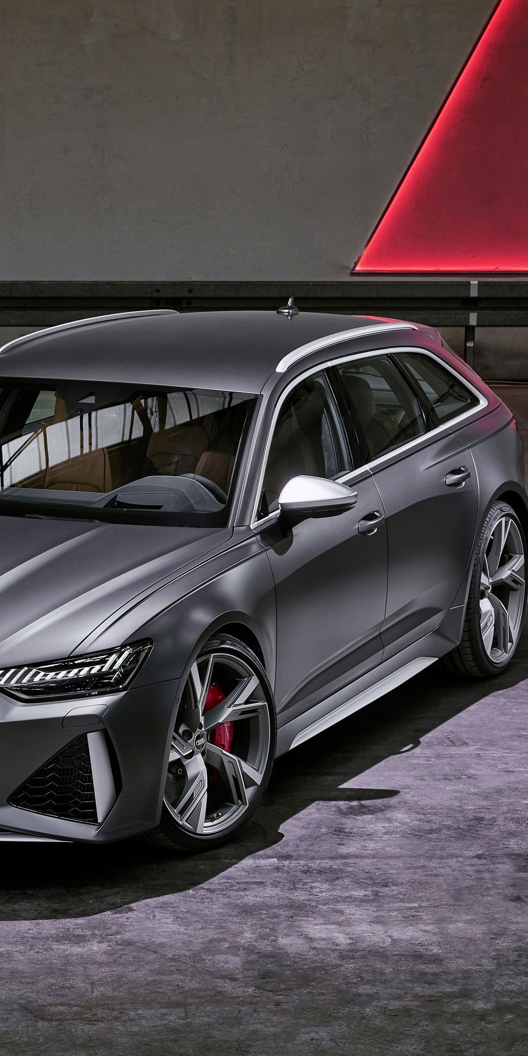 1080x2160  Скачать Потрясающие обои Audi RS6 в движении | Обои.com