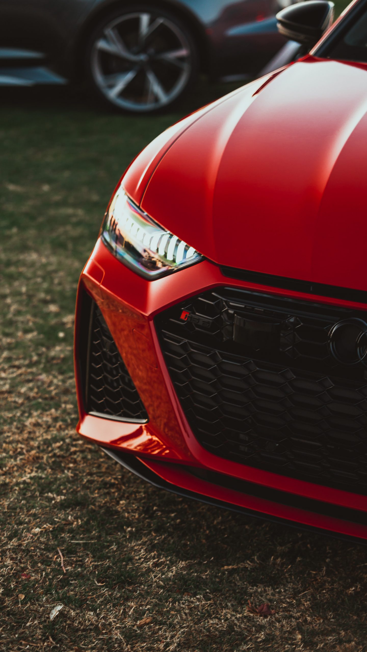 1440x2560  Скачать 1080x1920 audi, rs6, avant, вид спереди samsung galaxy s4, s5, note, sony xperia z, z1, z2, z3, htc one, lenovo vibe обои, картинки