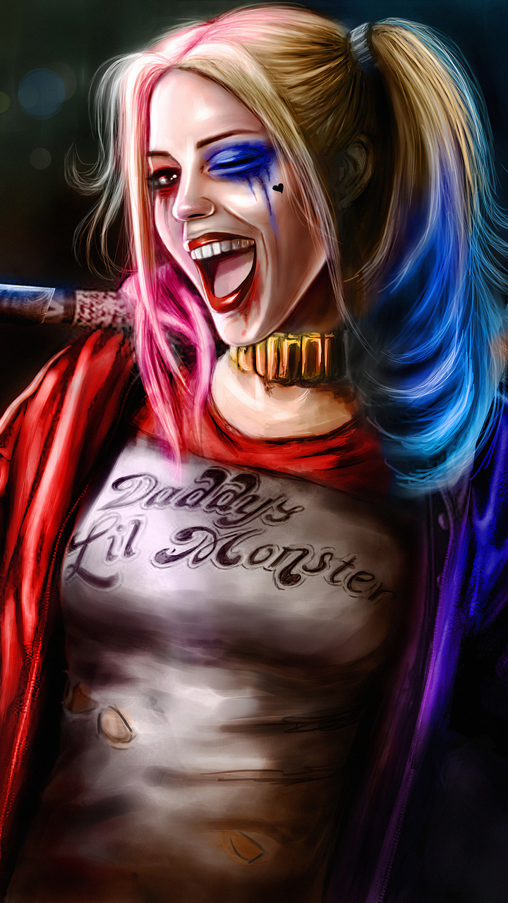 720x1280  720x1280 Harley Quinn Bad Girl Moto G,X Xperia Z1,Z3 Compact,Galaxy S3,Note II,Nexus HD 4k Обои, изображения, фоны, фото и картинки