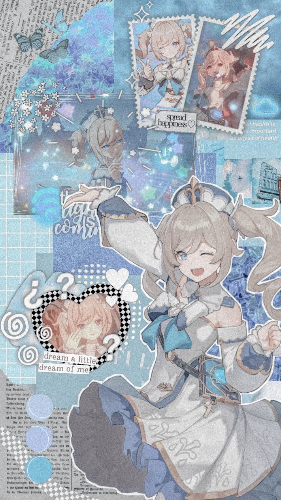 975x1732  HD Барбара (геншин воздействие) обои | Пикпикселей