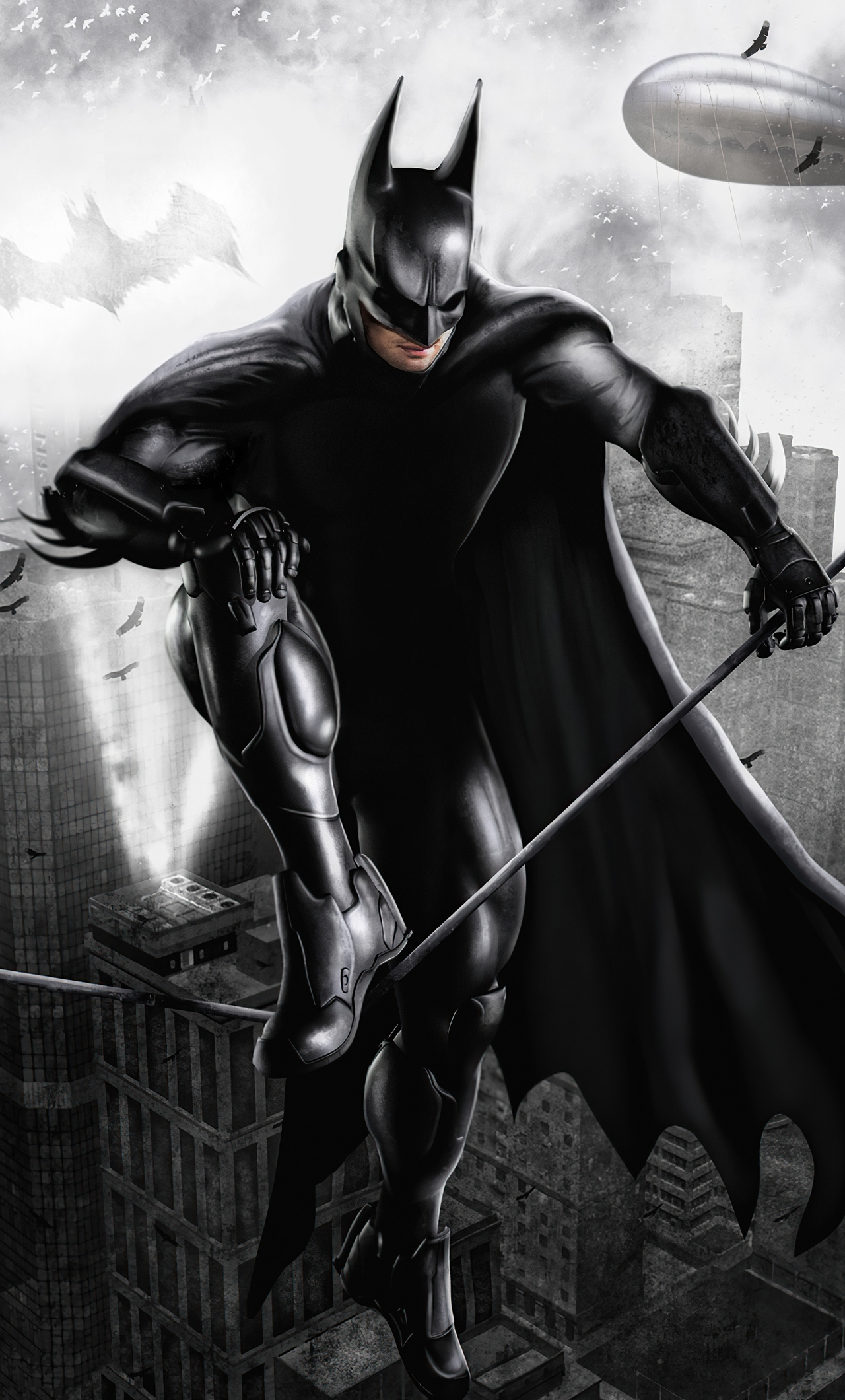 1280x2120  Batman Arkham City 2020 iPhone 6+ HD 4k Обои, изображения, фоны, фото и картинки 1280x2120