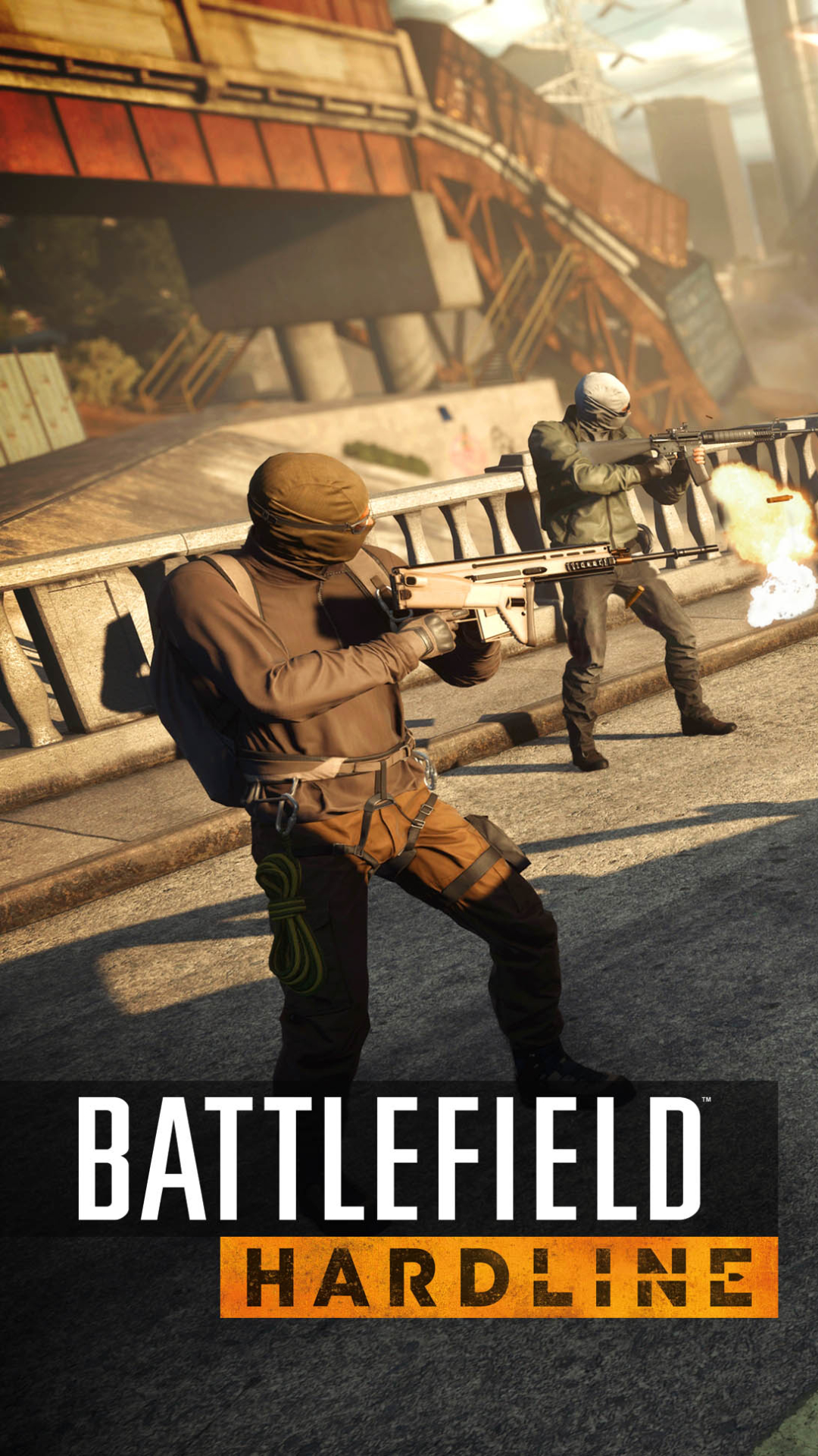Battlefield hardline обои на телефон