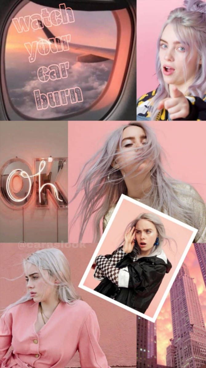 670x1192  Billie Eilish pink aesthetic wallpaper by  https://www.deviantart.com/juli3569 on @DeviantArt | Billie, Billie eilish,  Pink aesthetic
