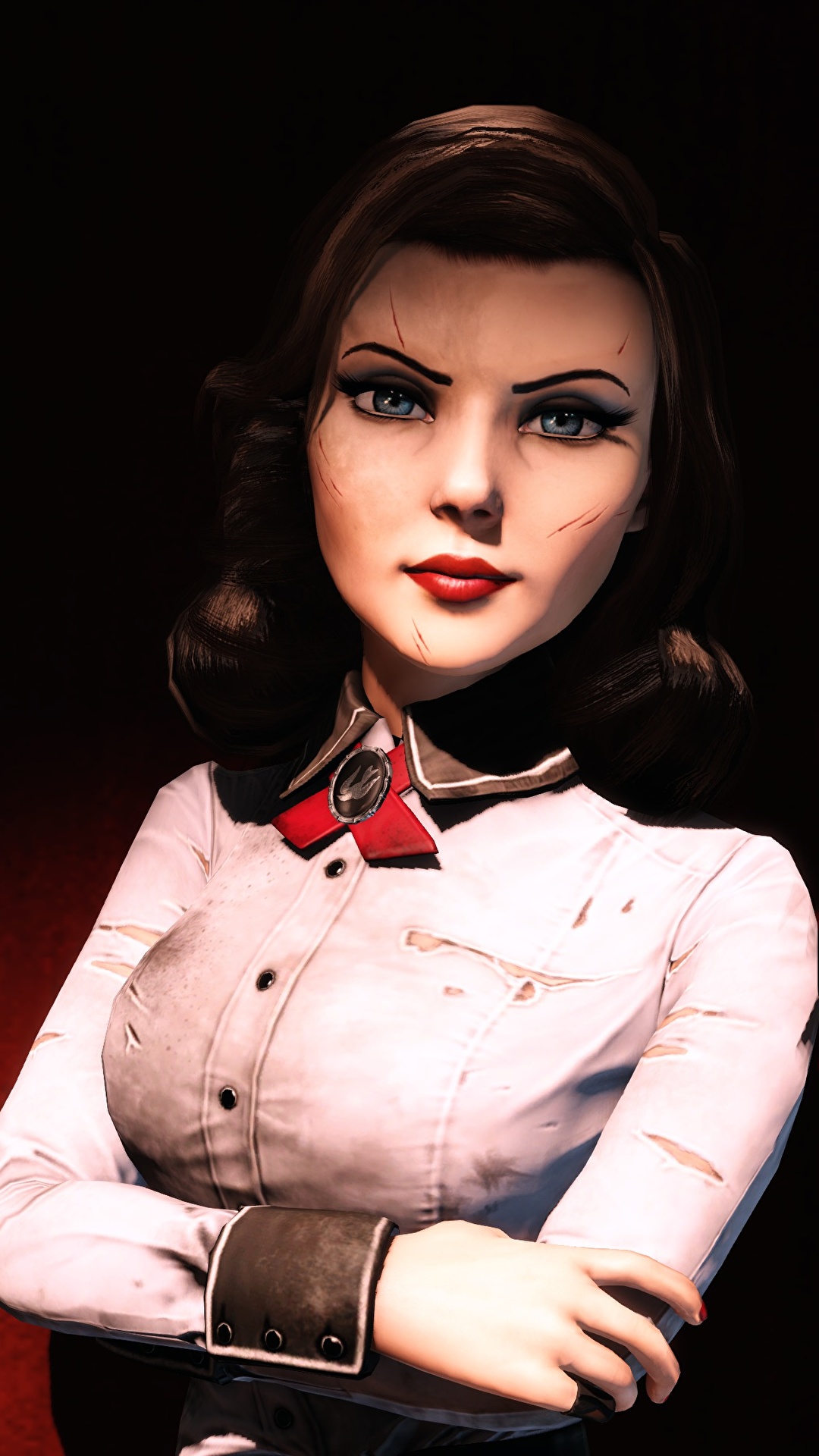 1080x1920  Картинка BioShock BioShock Infinite Elizabeth Девушки 3D 1080x1920