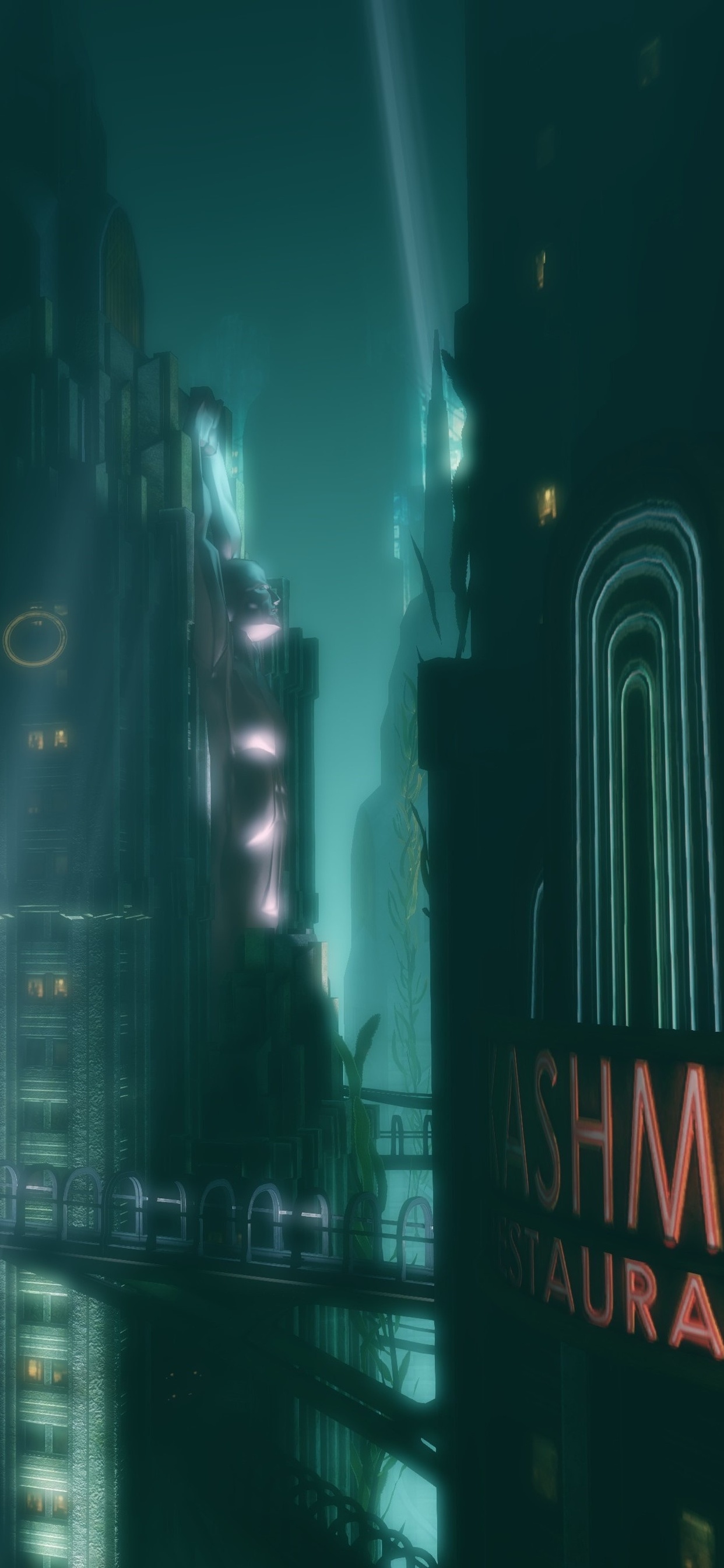 1242x2688  BioShock Infinite Submarine Underwater Iphone XS MAX HD 4k Обои, изображения, фоны, фото и картинки 1242x2688