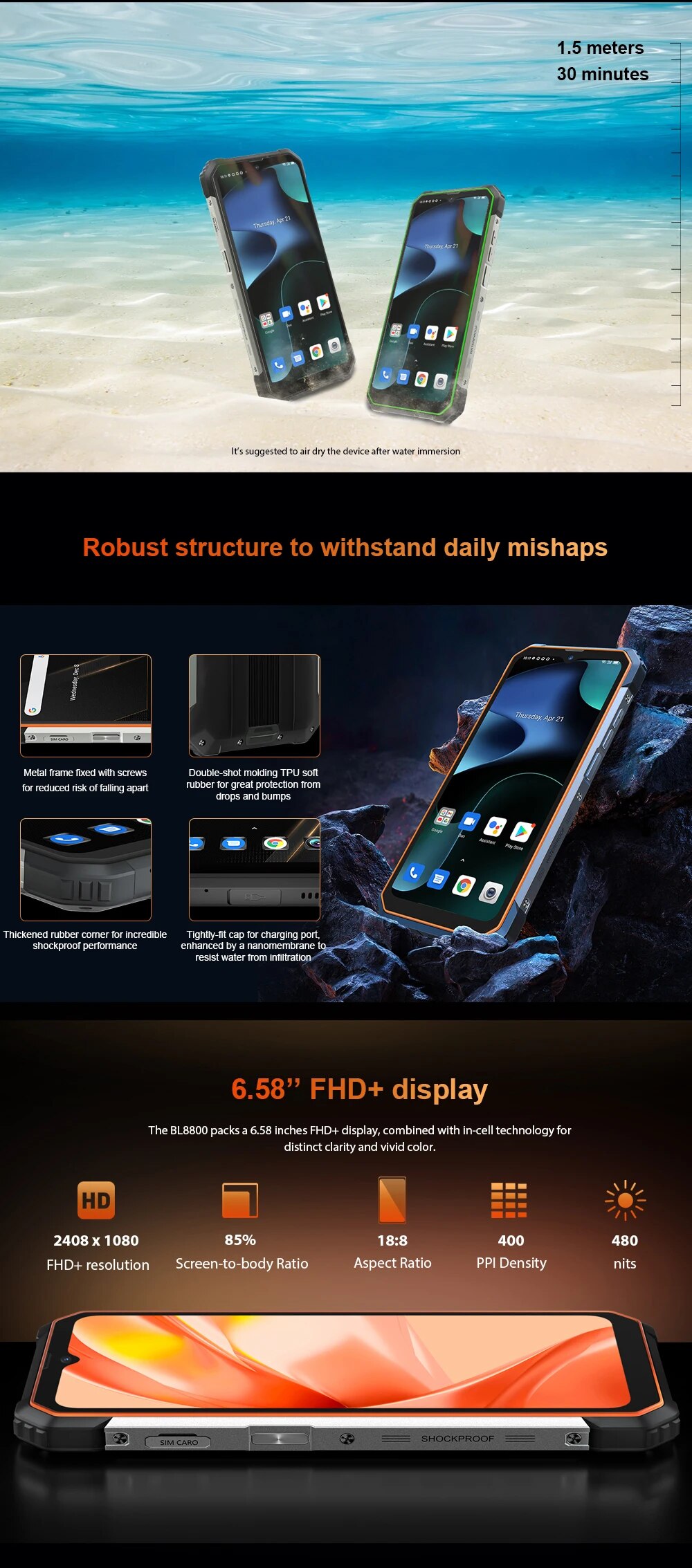 Blackview bv5800 pro с логотипом обои на телефон