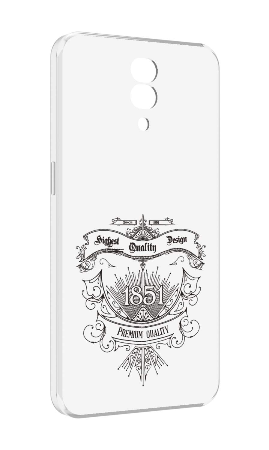 897x1500  Чехол MyPads логотип 1851 год для Blackview BV7200 - купить в Москве, цены  на Мегамаркет