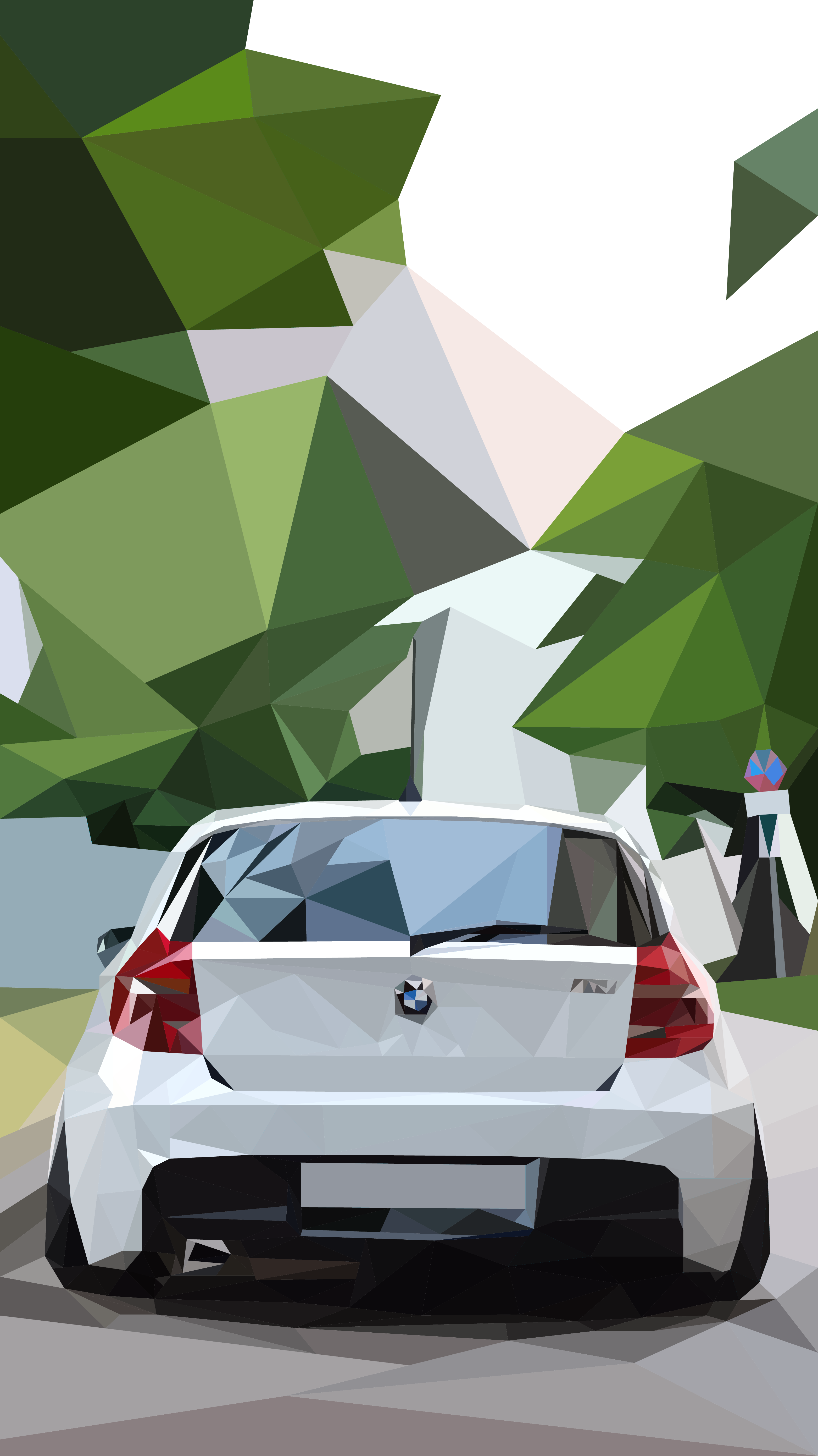 3125x5559  LowPoly BMW 1-Series Stance | Bmw арт, Bmw, Обои с автомобилями