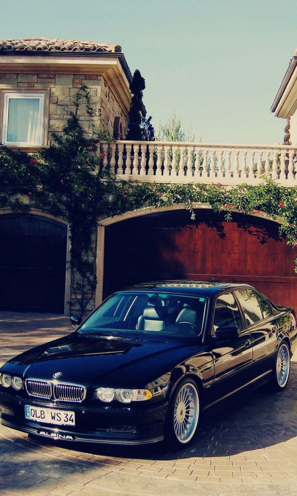 Bmw e38 stance обои на телефон