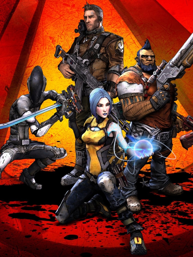768x1024  Скачать картинки «Borderlands 2» на телефон, бесплатные HD картинки «Borderlands 2»