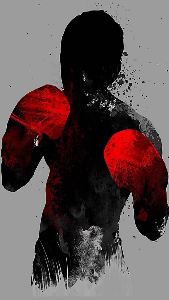 715x1271  обои для бокса в разрешении 4k для iPhone. не с человеком, может быть, в перчатках, лодках или тяжелых сумках. | Обои.ай