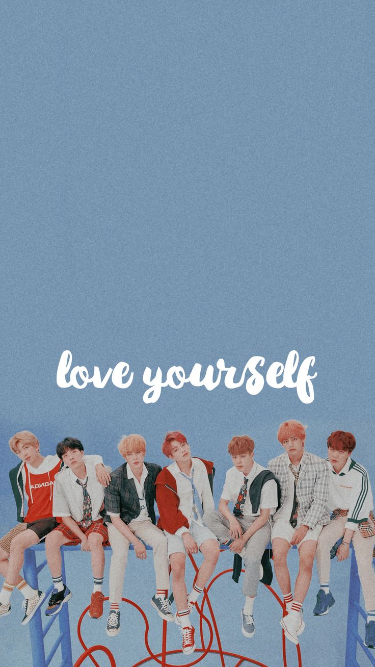 736x1308  люби себя, ответь на экран блокировки bts | Тамблер | Люблю тебя, экран блокировки Bts, картинки Bts