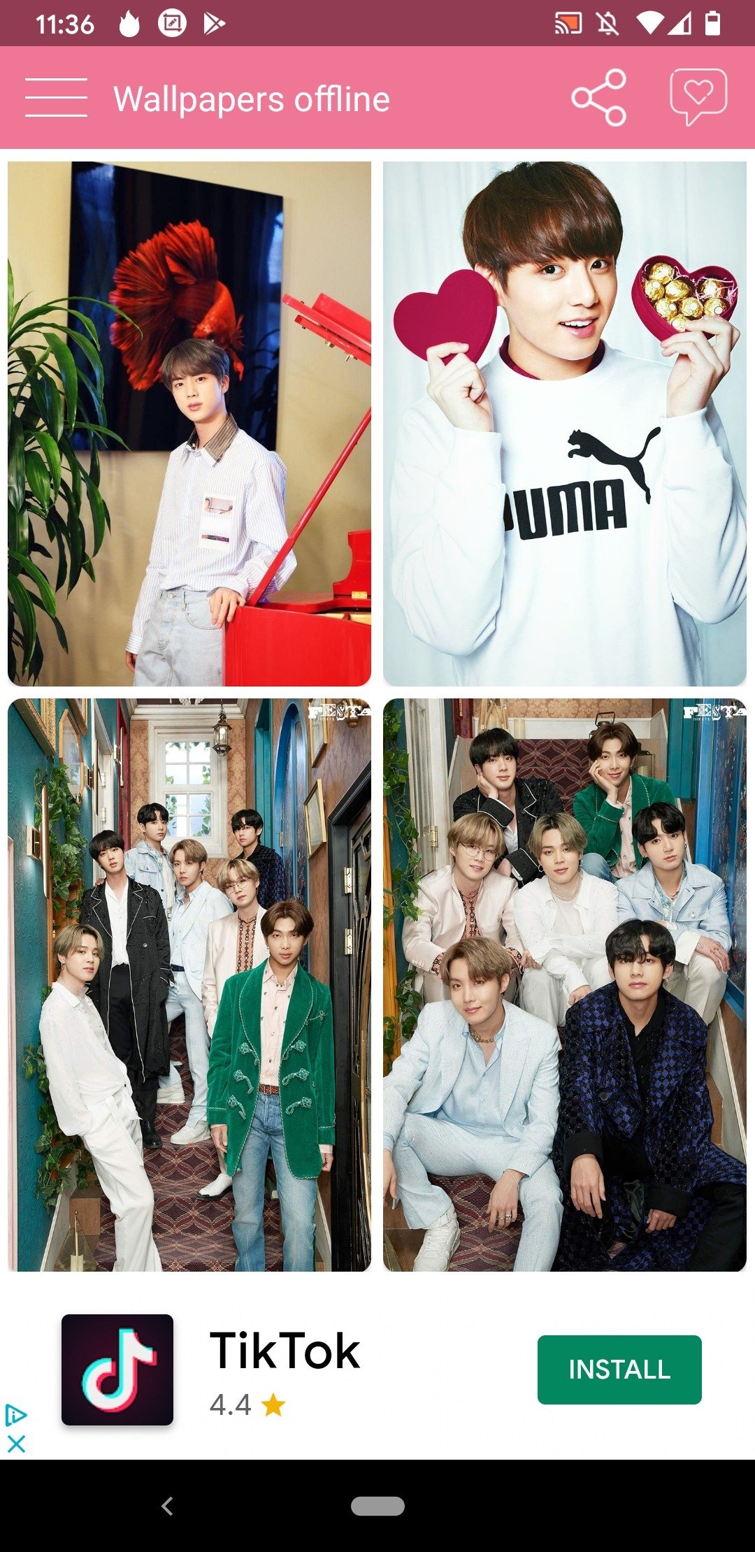 1080x2220  BTS Wallpaper 23.0 - Скачать для Android APK бесплатно