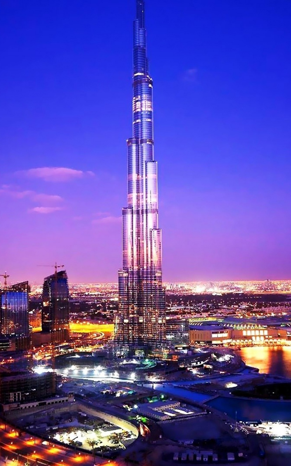 1000x1600  Burj Khalifa Дубай Мобильные обои - Стена мобильных