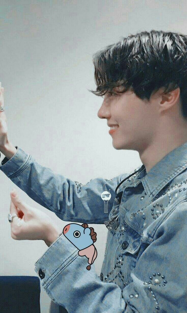 735x1228  Идеи на тему «Парные обои» (10) | кей поп, обои, мемы