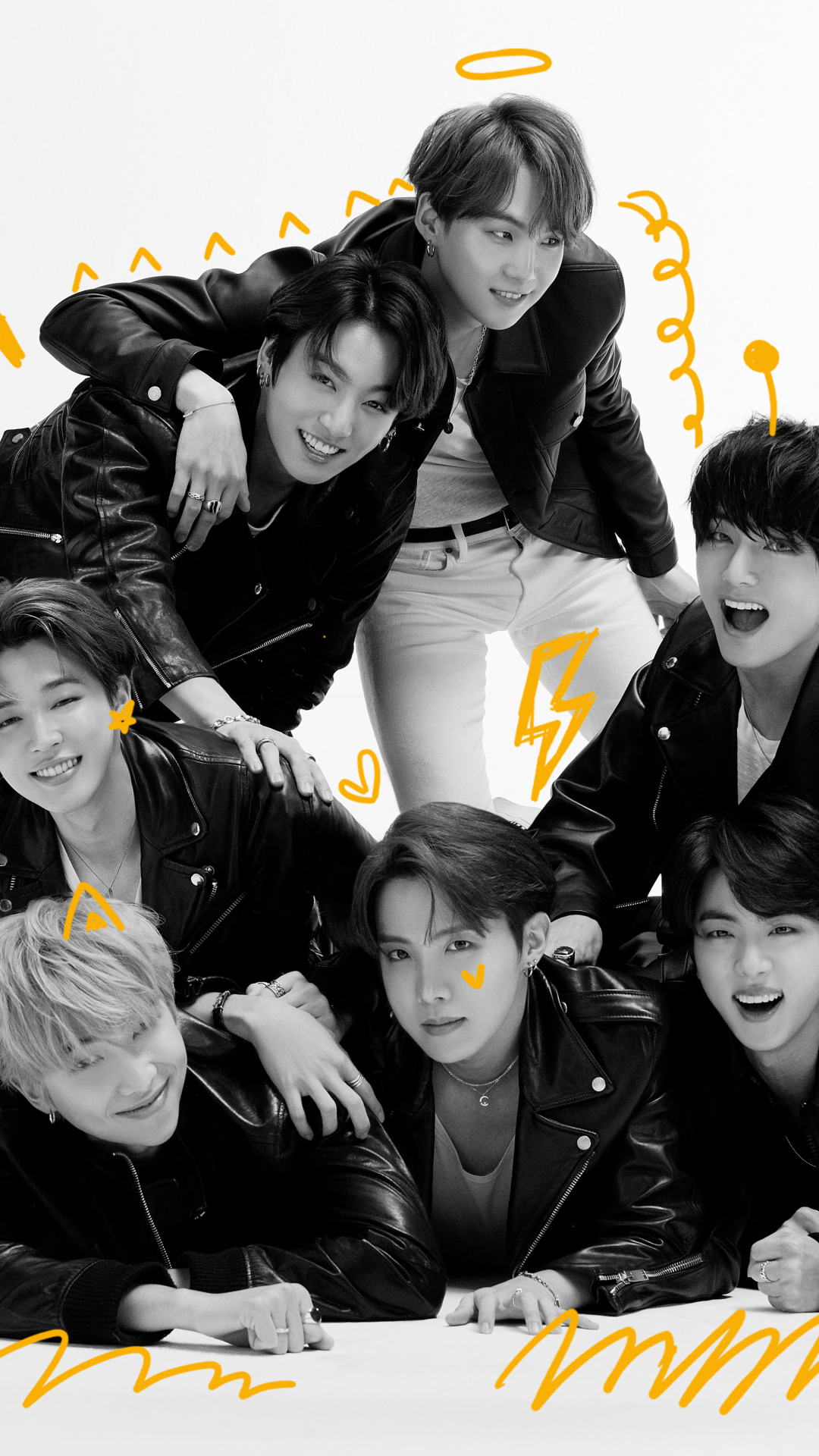 1080x1920  Обои на телефон — группа БТС (BTS) | Zamanilka