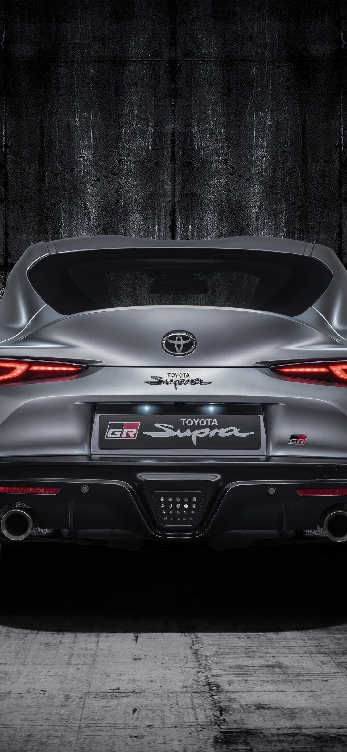 1125x2436 1125x2436 Toyota Supra Grey Studio Rear Iphone X 