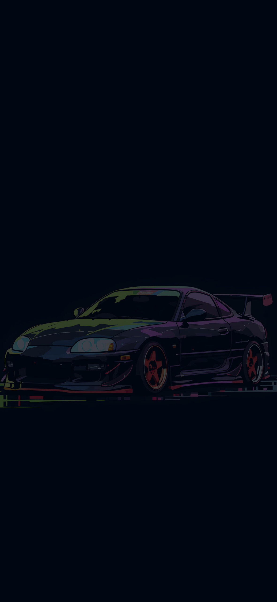 1181x2560  Toyota Supra Cool Dark Wallpapers — Эпические автомобильные обои iPhone