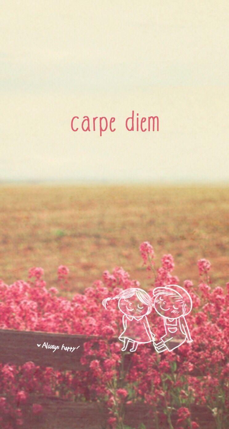 744x1392  Carpe Diem Обои - Пещера обоев