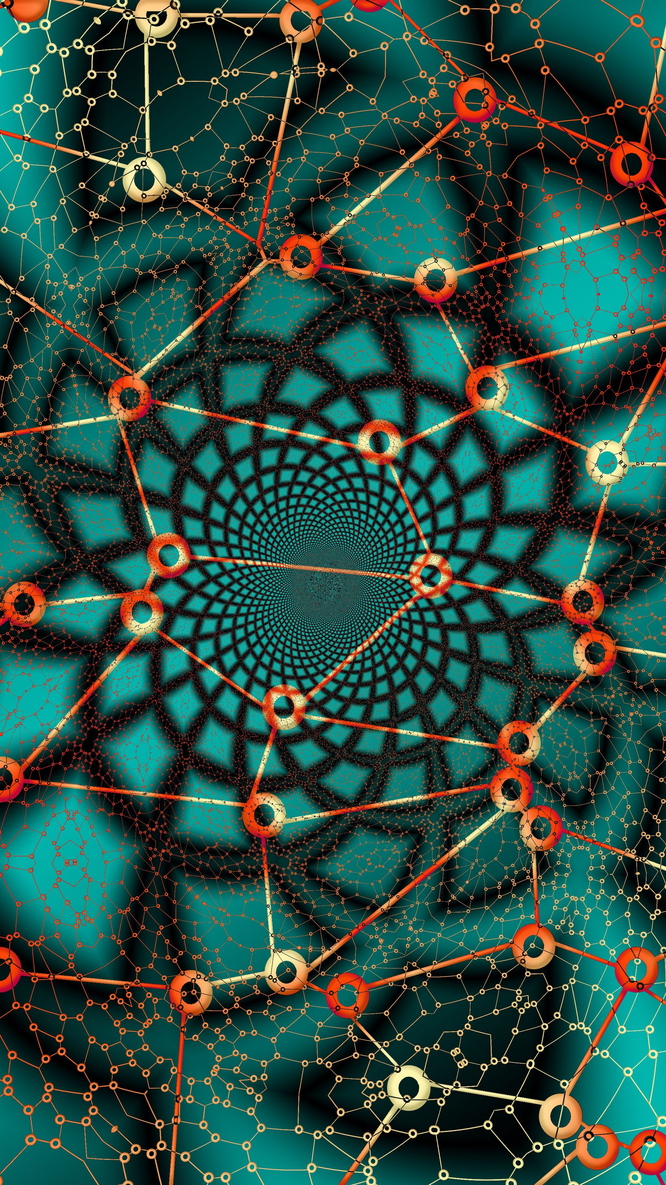 2160x3840  Мультяшная сеть Обои Скачать | МобКубок