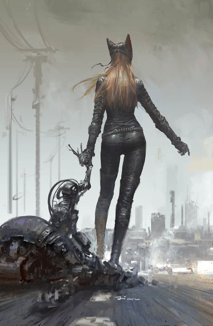 736x1127  фэнтези-арт, футуристический, Женщина-кошка, обои HD / Обои для рабочего стола и мобильного телефона | Искусство комиксов Dc, Комиксы, Искусство комиксов