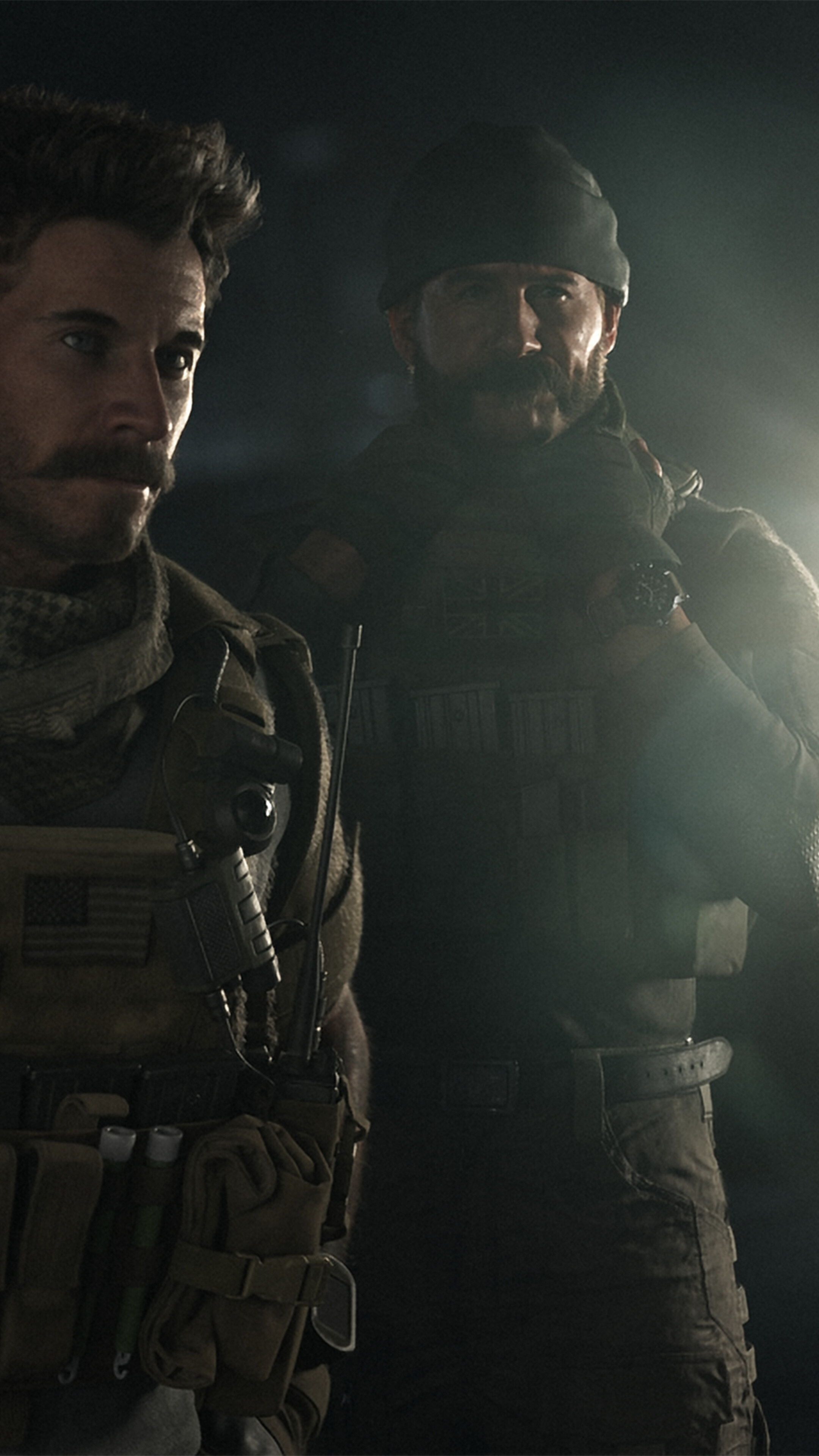 2160x3840  Call Of Duty Modern Warfare Персонажи Обои - Пещера обоев