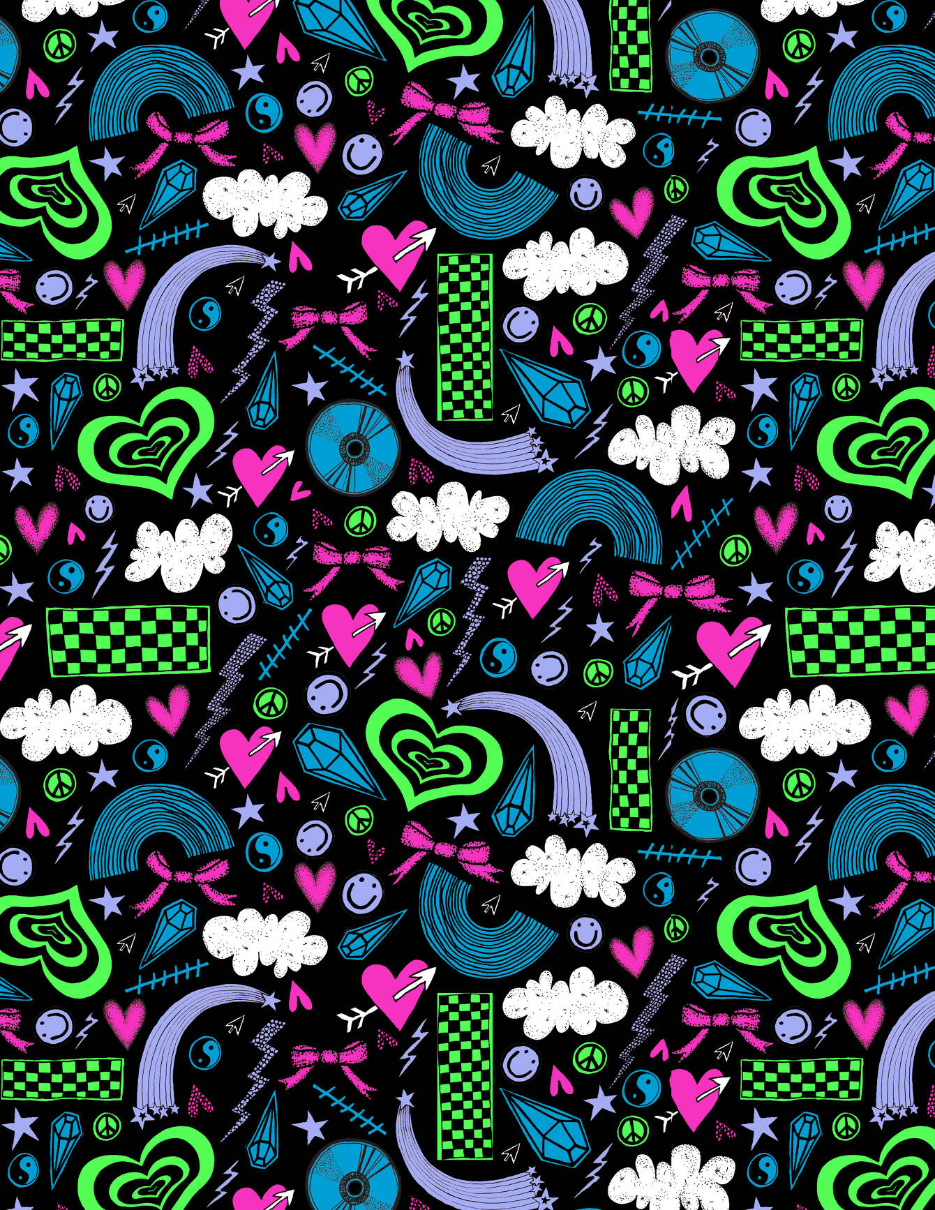 1340x1734  Искусство цветных узоров — Леанна Перри